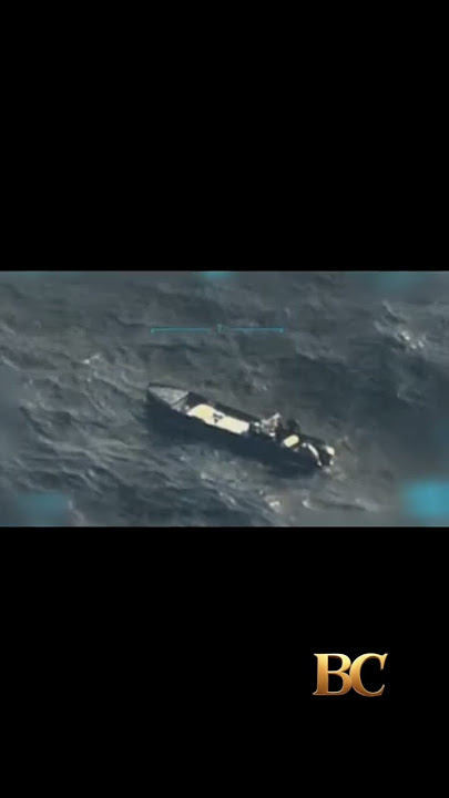3 killed in US strike on 2nd alleged Venezuelan drug boat, Trump says