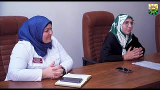 Грозненской ЦРБ специалист инфор. технологии мед. уч Луиза Батыжева провела совещание с коллективом.