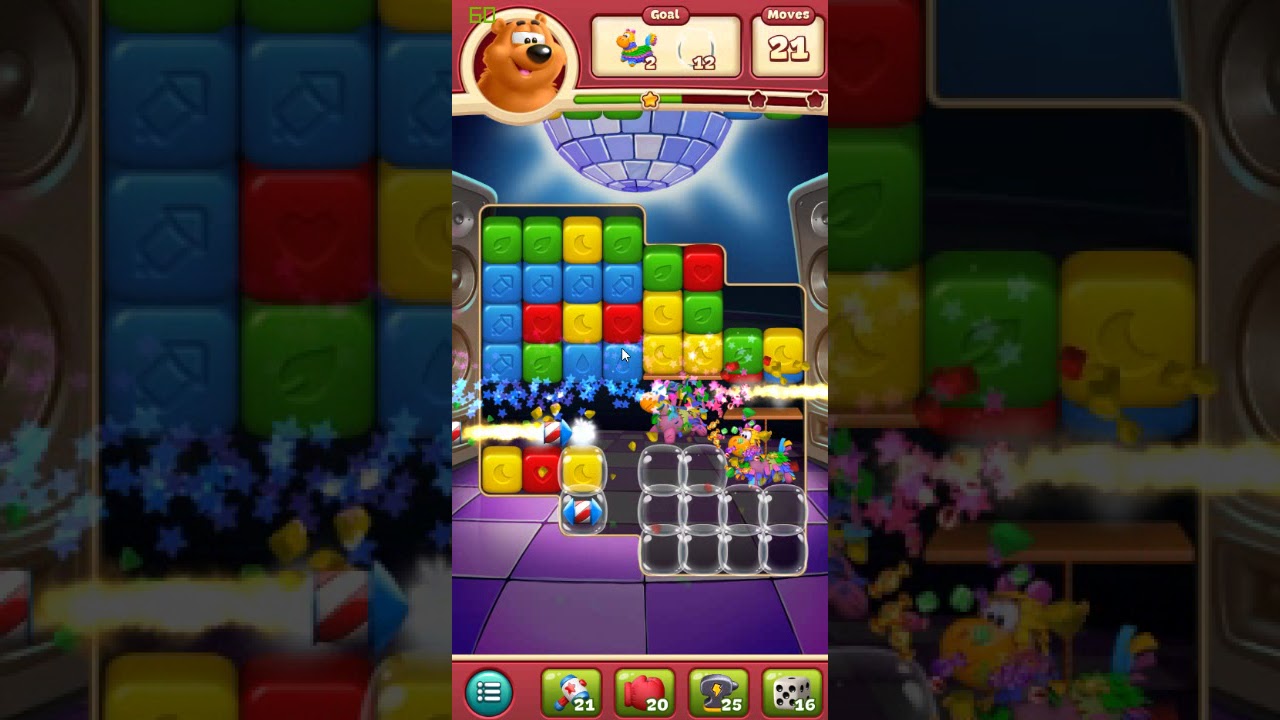 Toon Blast level 423 no boosters 😈