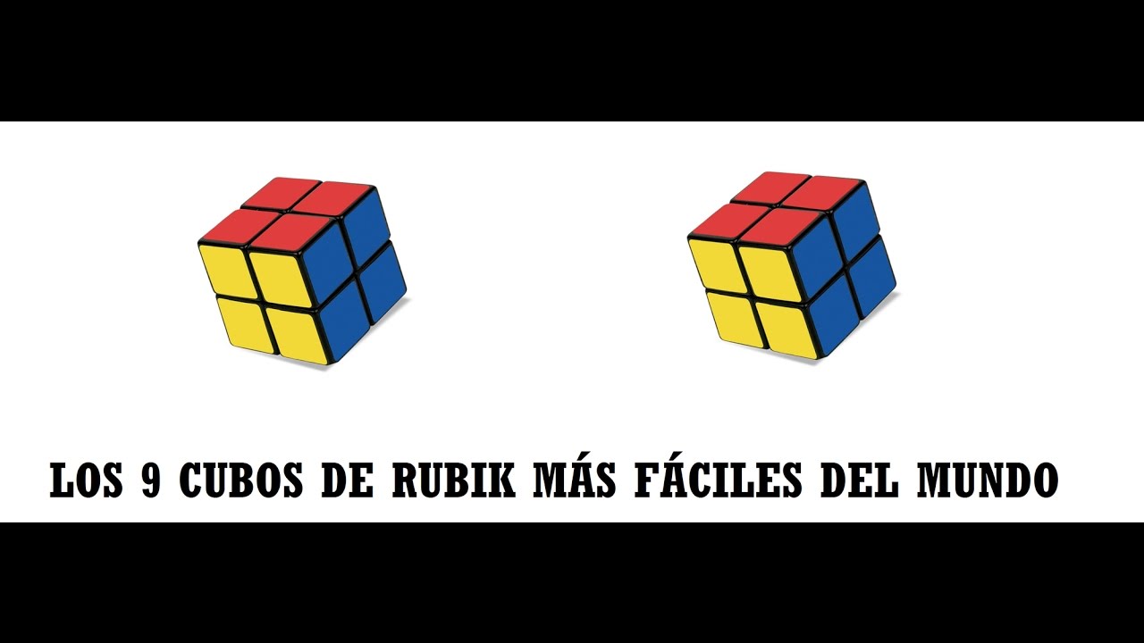 Los nueve cubos de Rubik más fáciles del mundo. - YouTube