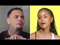 Chris Brown REACTS to Tyla