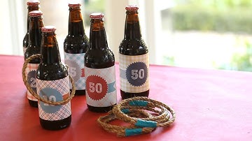 How to Make a Ring Toss Game || KIN DIY