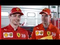 “Which Race Was My Formula 1 Debut?”  Challenging Questions with Sebastian Vettel & Charles Leclerc
