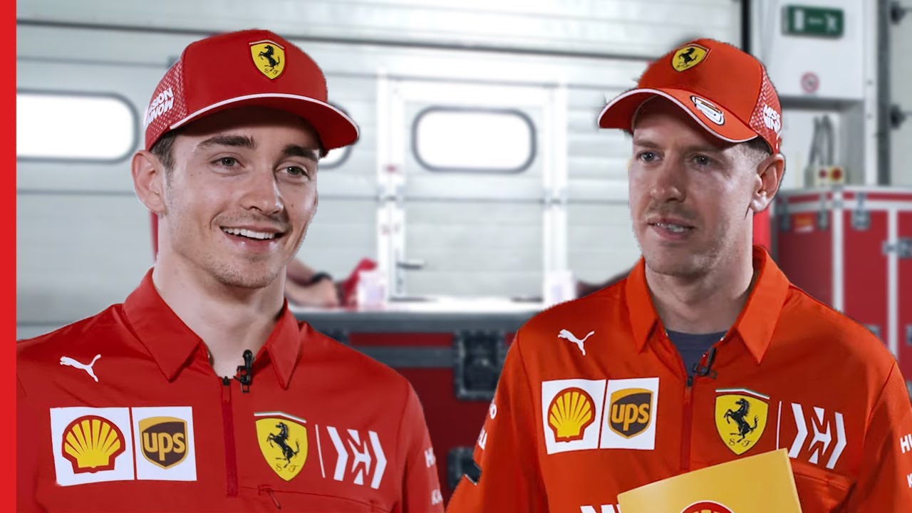 Download “Which Race Was My Formula 1 Debut?”  Challenging Questions with Sebastian Vettel & Charles Leclerc