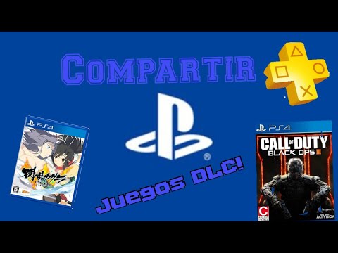 COMO COMPARTIR JUEGOS DLC Y PSN PLUS PLAYSTATION! ps4 y ps5