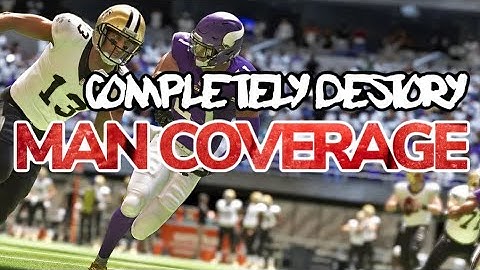 HOW TO BEAT MAN COVERAGE IN MADDEN 21!