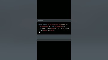 How to reverse a string in Java ? | Java string