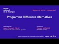 Programme diffusions alternatives du centre national de la musique  cnm