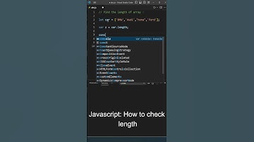 Length Of Array In JavaScript | JavaScript Array Size  | #javascript #shorts #javascriptshorts