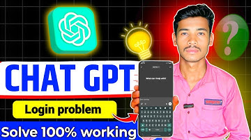 Chat gpt login problem solve|Chat gpt problem solve|Chatgpt100%problem solve
