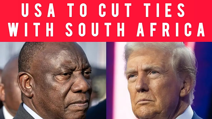 Donald Trump threatens to cut ties with South Africa over land expropriation