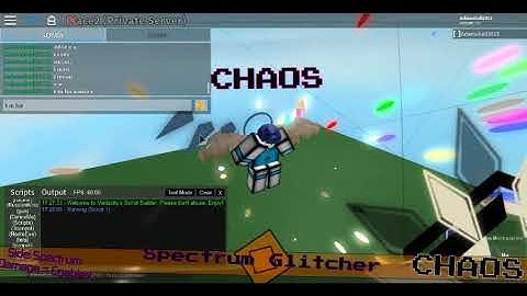 roblox script showcase: spectrum glitcher v7 leak