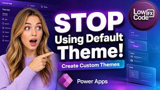 Canvas Apps में प्रोफेशनल थीम सिस्टम | 4 थीम वेरिएंट्स screenshot 3