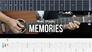 Memories (Ost. One Piece) - Maki Otsuki | EASY Guitar Lessons TAB for Beginners - Guitar Tutorial