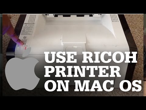 How To Install Ricoh SP 213W Laser Printer on Mac OSX