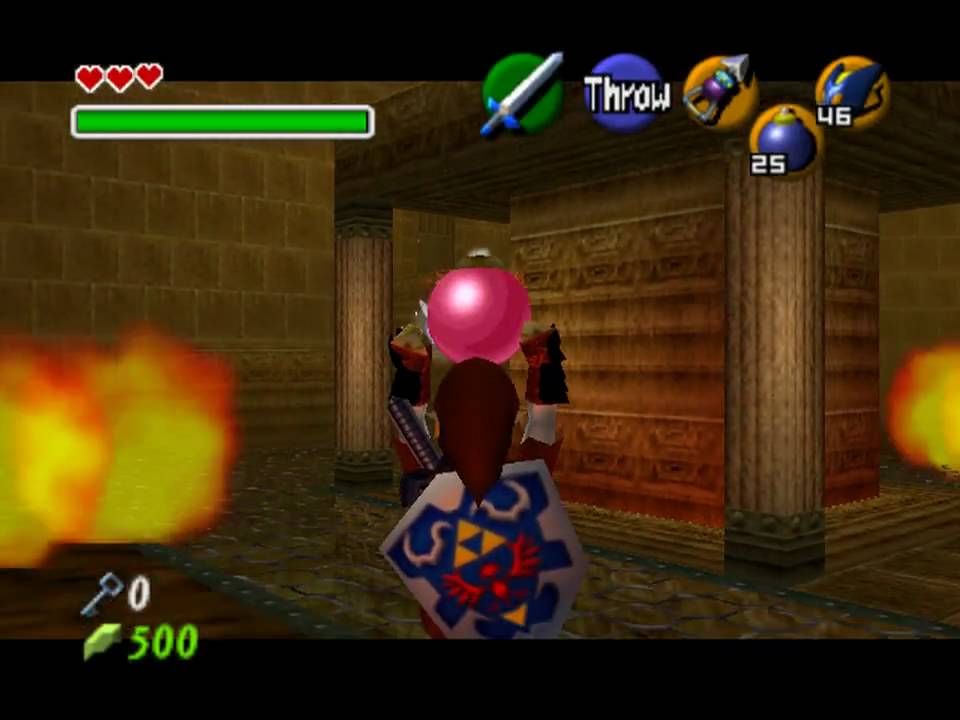 Ocarina of Time Fire Temple (TAS) YouTube