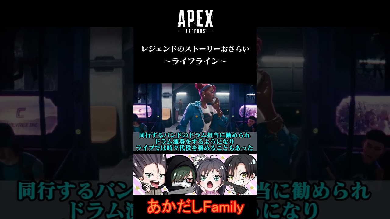 【APEX】ストーリーをざっくりおさらい～ライフライン～  #shorts #apex #ゲーム実況 #apexlegends