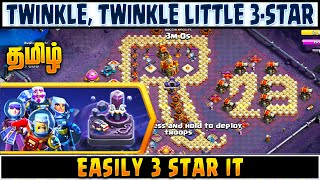 Easily 3 Star - Twinkle Twinkle little 3-Star Challenge | Clash of Clans (Tamil)