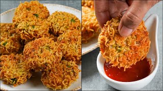 Veg Noodles Cutlet Recipe | Masala Noodles Cutlet | Vegetable Cutlet Recipe | Easy Snacks Recipe