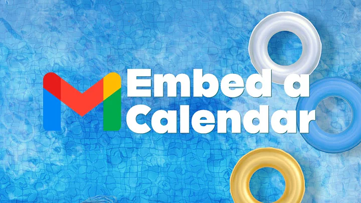 Embedding a Google Calendar