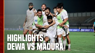 Highlights Dewa United (2) vs (2) Madura United FC | BRI Liga 1 2023/24