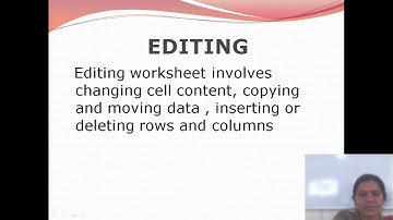 APS:GRADE:VII:COMPUTER SCIENCE:CHAPTER- 4:EDITING  A WORKSHEET:Mrs.YAMUNA.H.B