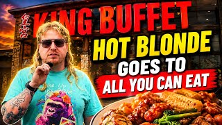 Hot blonde goes to king buffet in Louisville kentucky  #mulletreview  #kentucky  #louisvilleky 