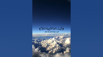 ( وإذا سالك عبادي عني فاني قريب) للقارئ: طارق محمد🌿