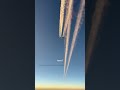 Aviation separation! (A380 and 747 Collision Course illusion)