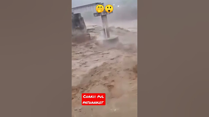 OMG chaki pul pathankot crash😲