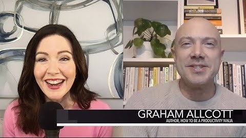 Graham Allcott on "How To Be A Productivity Ninja" - The Michelle Dawn Mooney Show