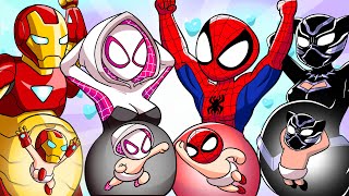 SPIDER-MAN BUT BREWING CUTE BABY - BABY FACTORY - Marvel's Spidey and his Amazing Friends Animation7