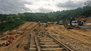 New Haflong Railway station To  Daotuhaja Railway station most effected landslide area