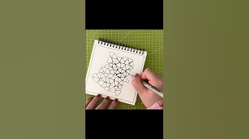 #34 Easy Zentangle patterns for beginners  #art #doodle #drawing