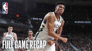 RAPTORS vs BUCKS | Giannis Leads Milwaukee From Start to Finish | Game 2