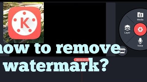 How to remove watermark in kinemaster without ac market for free