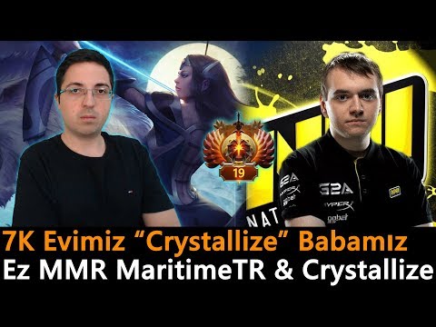 7K Evimiz Crystallize Babamız | Ez MMR MaritimeTR & Crystallize - Dota 2 [71]