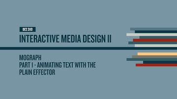 Animating Text with the MoGraph Plain Effector in Cinema 4D Lite