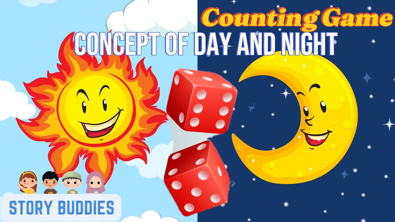 counting-game-for-toddlers-learn-concept-of-day-and-night-rolling