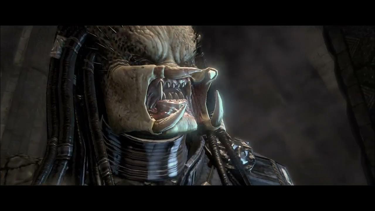 The hunt ends. Aliens vs Predator Predator Campaign End. YouTube