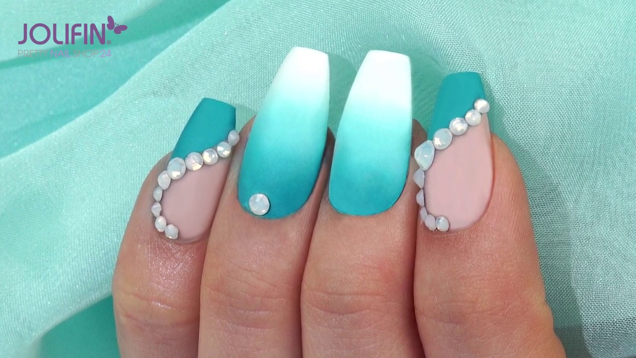 Trendstyle Nailart Ombre Mint Pretty Nail Shop 24