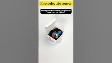 Round photoelectric sensor #sensor #automation#photoelectricsensor