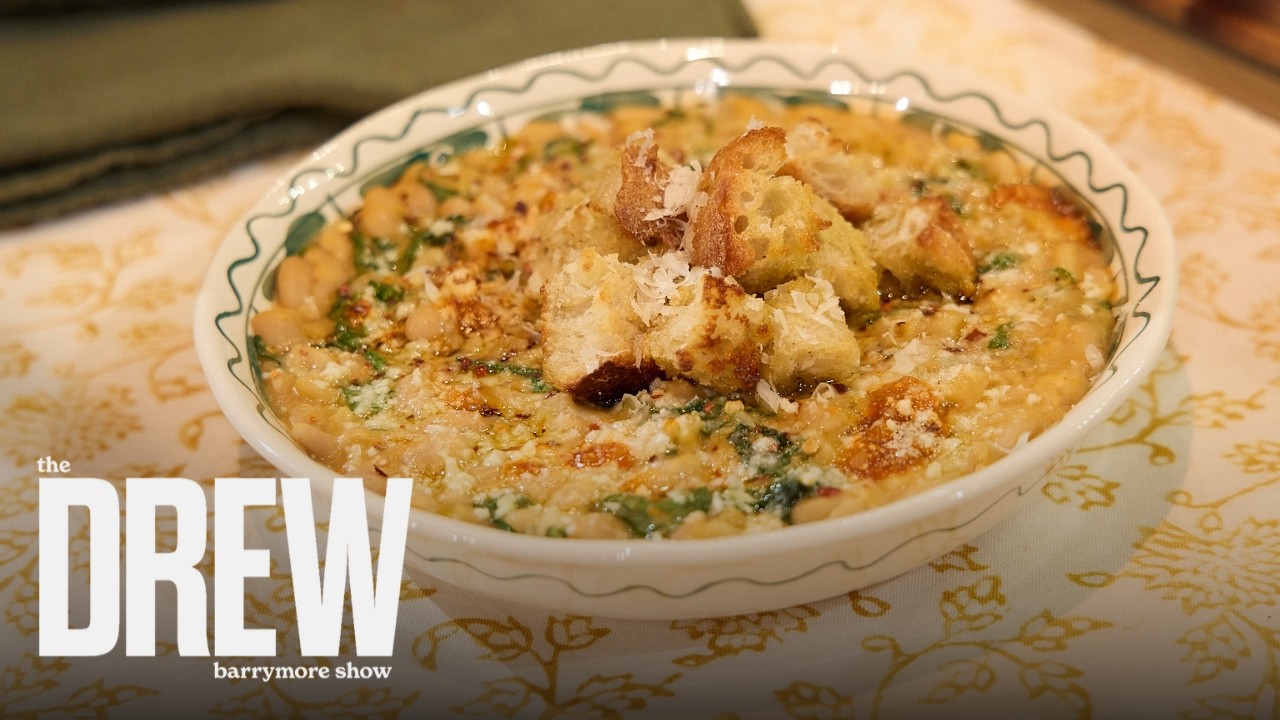 Drew Barrymore Shows How to Make White Bean Casserole | The Drew Barrymore Show
