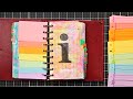 Altering a 30 Year Old Address Book with Gel Printing & Stamping