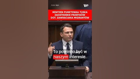 "Polski nie ma!". Mentzen ponownie atakuje Tuska