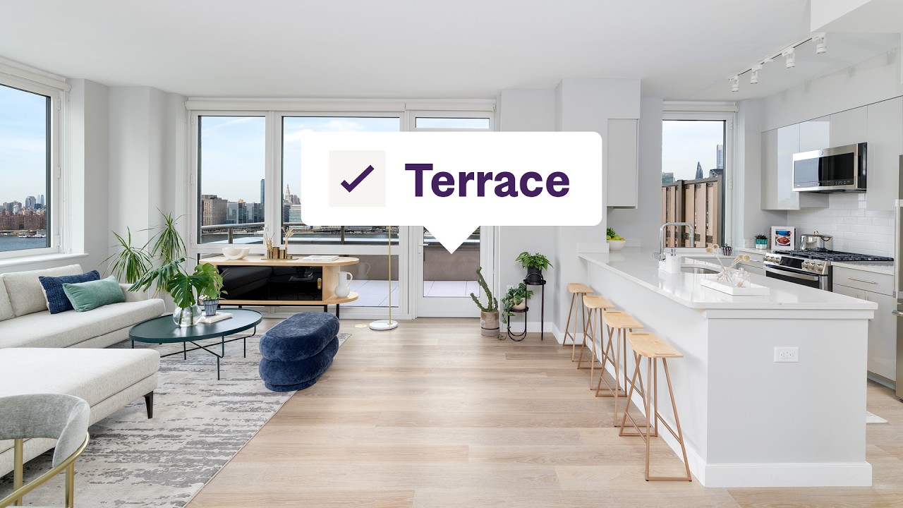 Terrace 2-Bed in Hunter's Point South | Tour #2316 at 2-21 Malt Drive