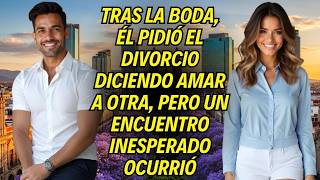Tras la boda, él pidió el divorcio diciendo amar a otra, pero un encuentro inesperado ocurrió