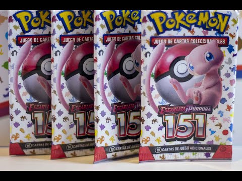 Unboxing del Álbum para Colecciones de Pokémon TCG Escarlata y Púrpura-151