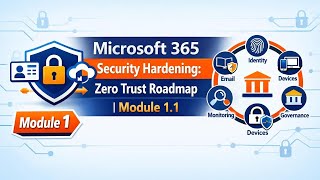 Microsoft 365 Security Hardening: Zero Trust Roadmap | Module 1.1