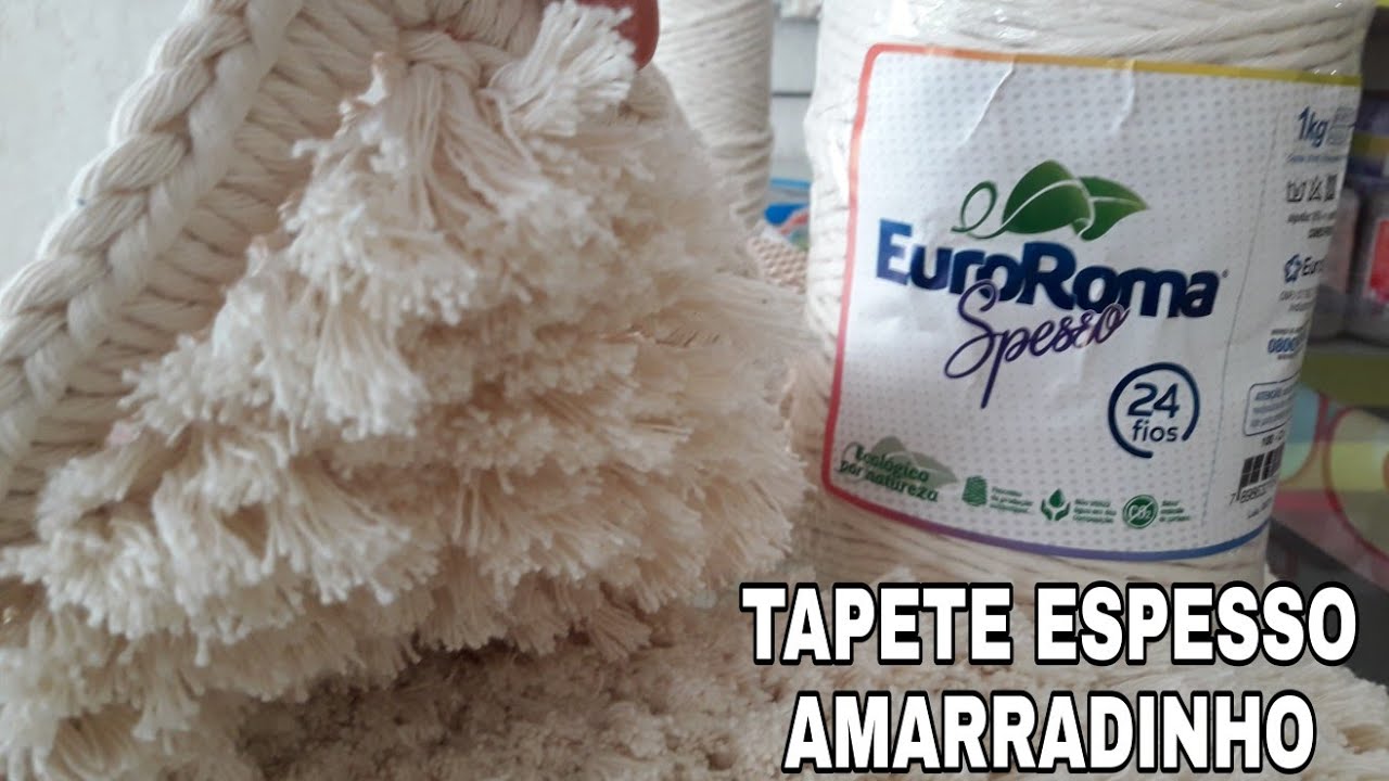 TAPETE SPESSO NO AMARRADINHO PERFEITO